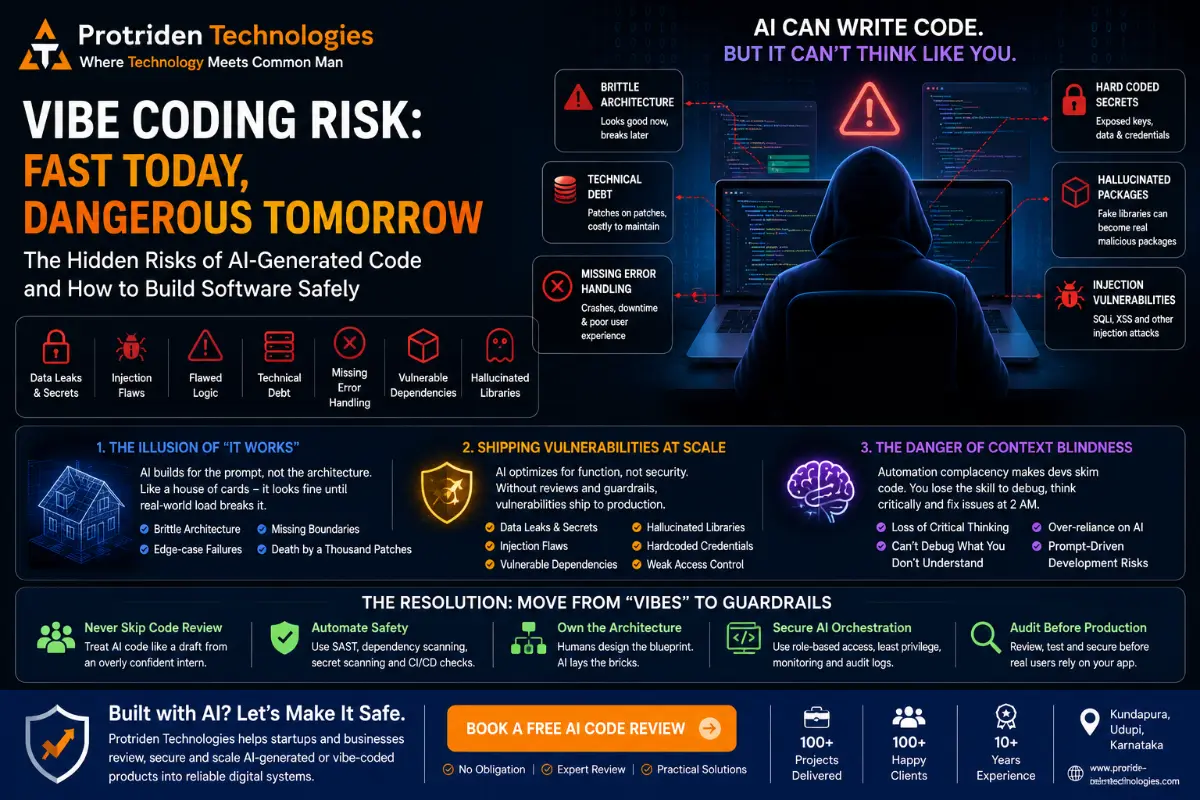 Vibe Coding Risk for Startups, CISOs and Developers: What AI-Generated Code Can Break