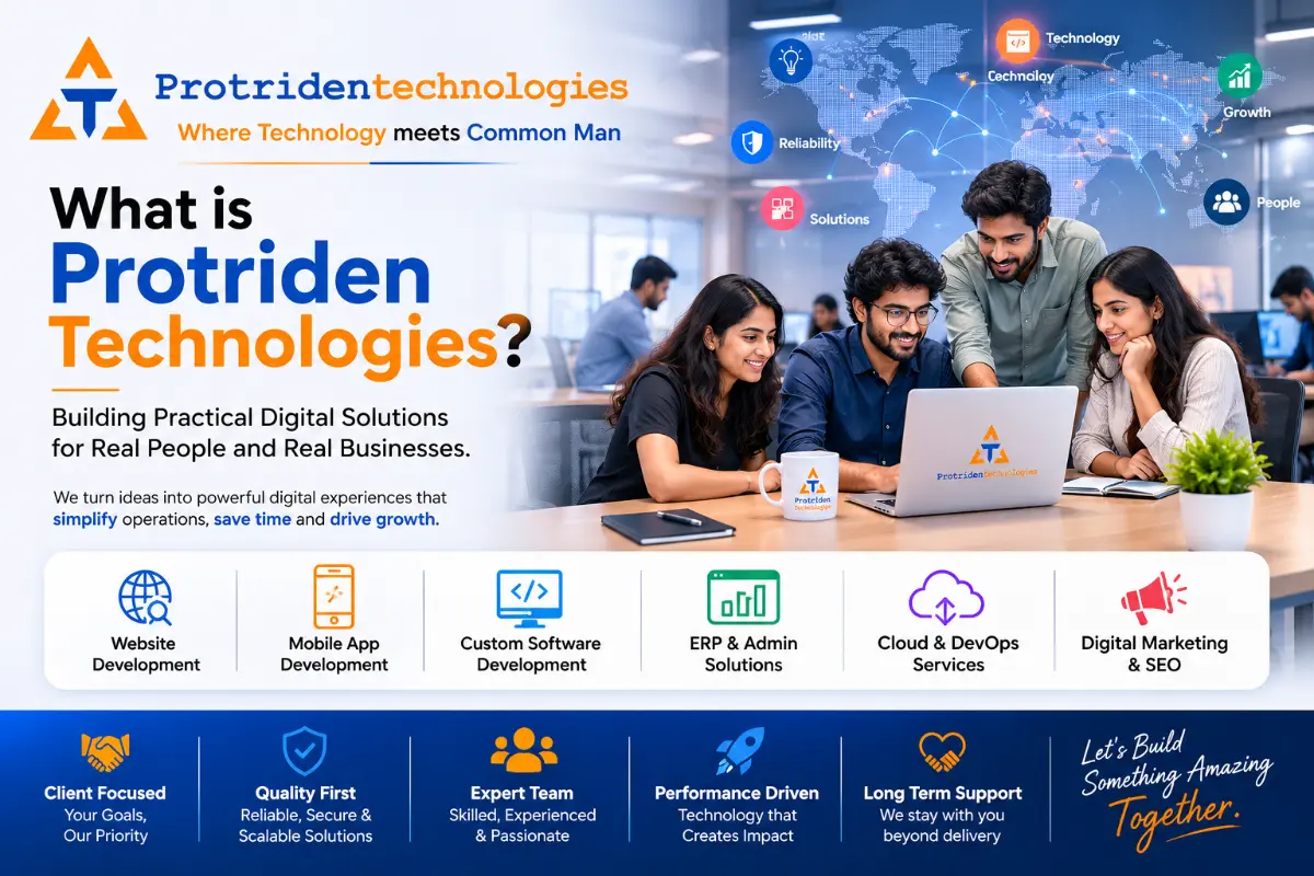 What is Protriden Technologies? | Where Technology Meets the Common Man