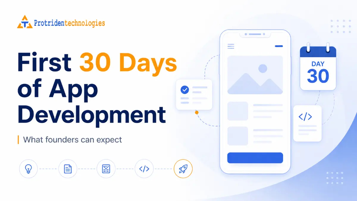 What Happens in the First 30 Days of App Development?