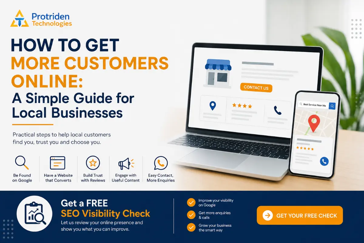 How to Get More Customers Online: A Simple Guide for Local Businesses