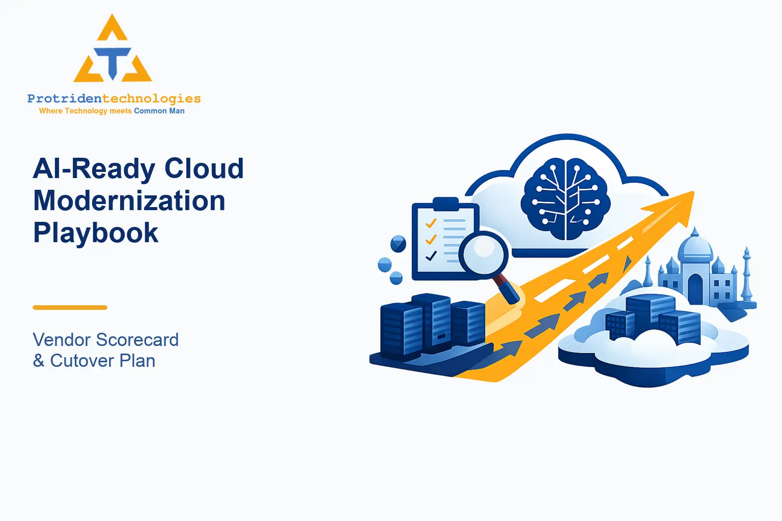AI-Ready Cloud Modernization Playbook: Vendor Scorecard & Cutover Plan