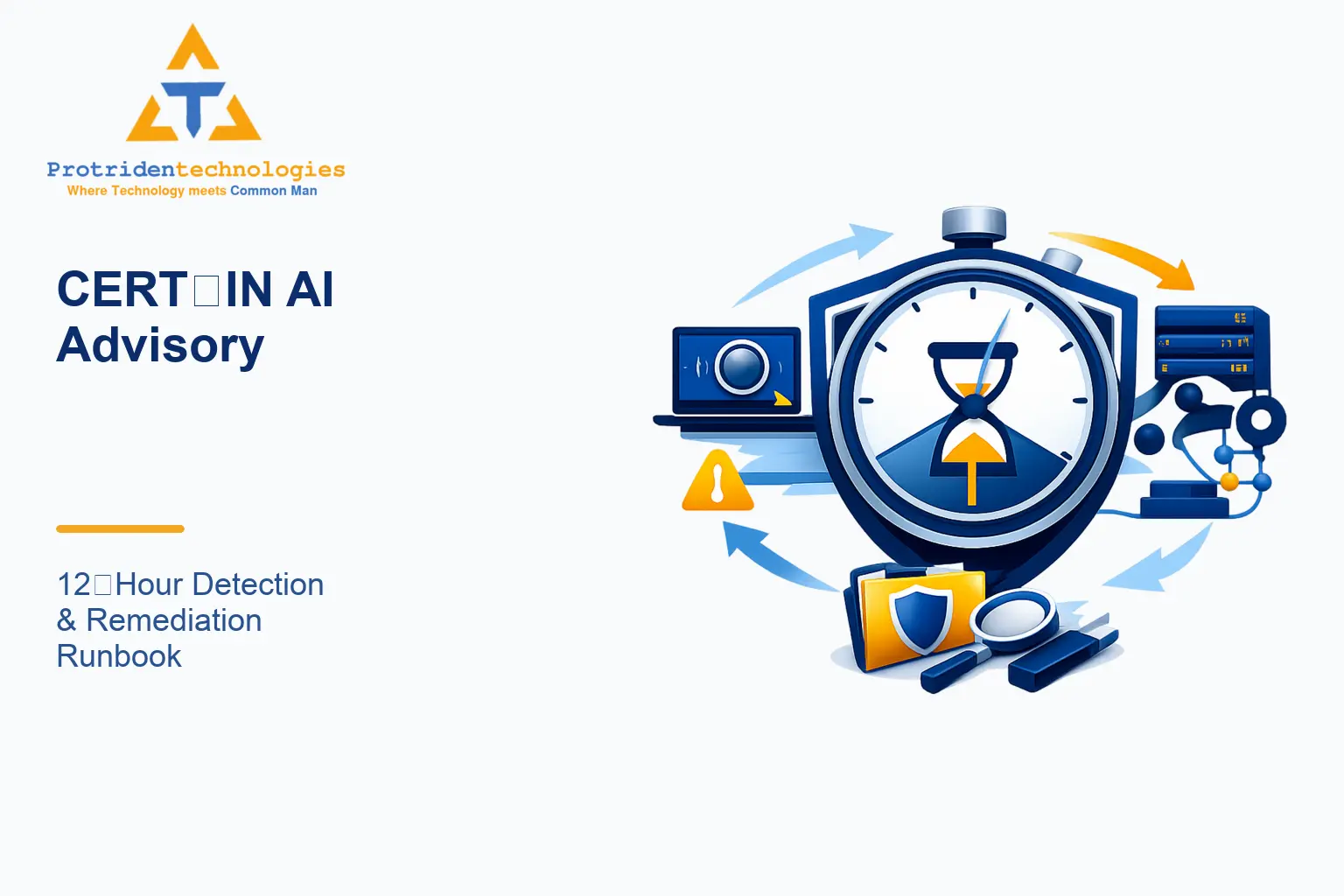 CERT‑IN AI Advisory: 12‑Hour Detection & Remediation Runbook