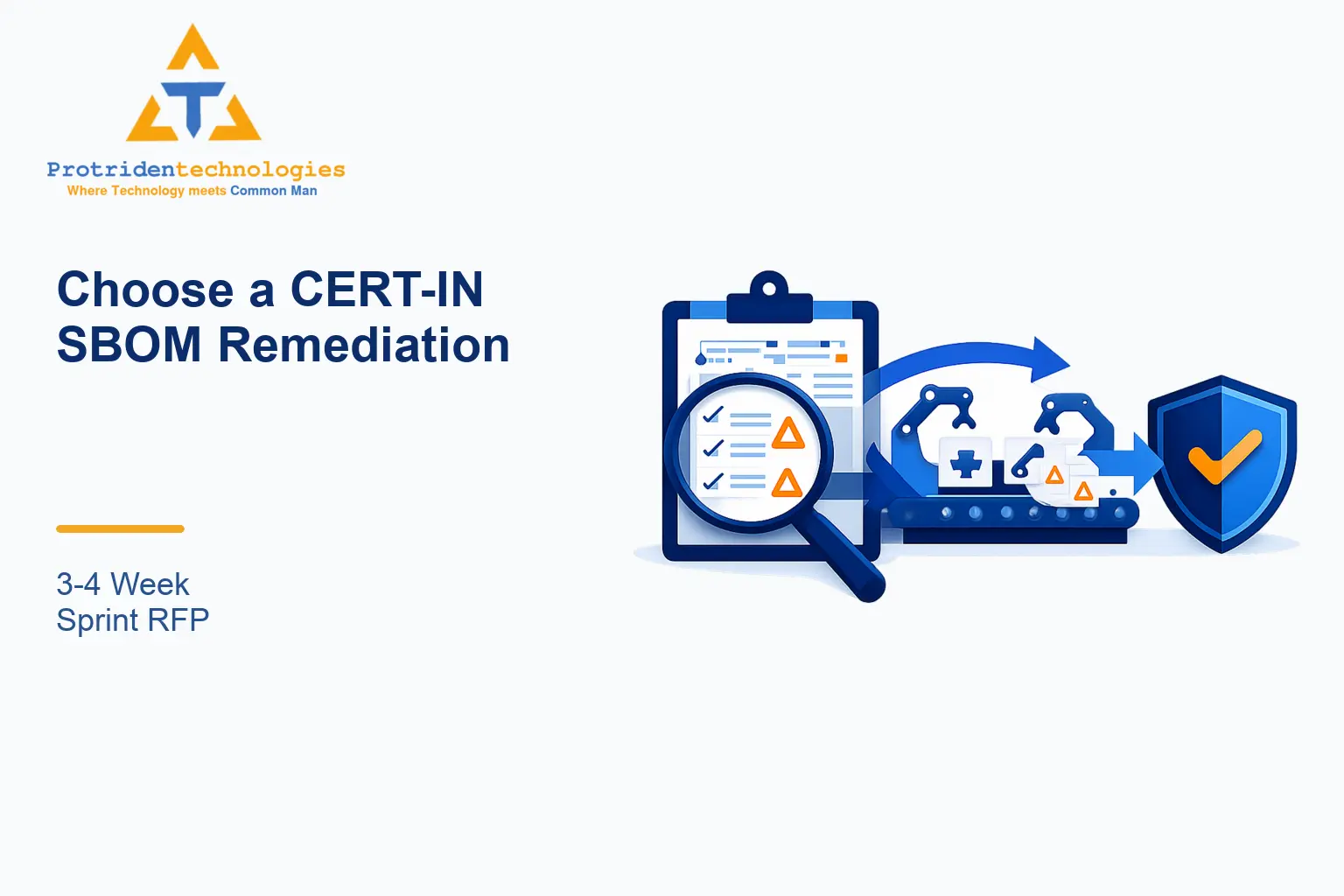 Choose a CERT‑IN SBOM Remediation Vendor: 3–4 Week Sprint RFP