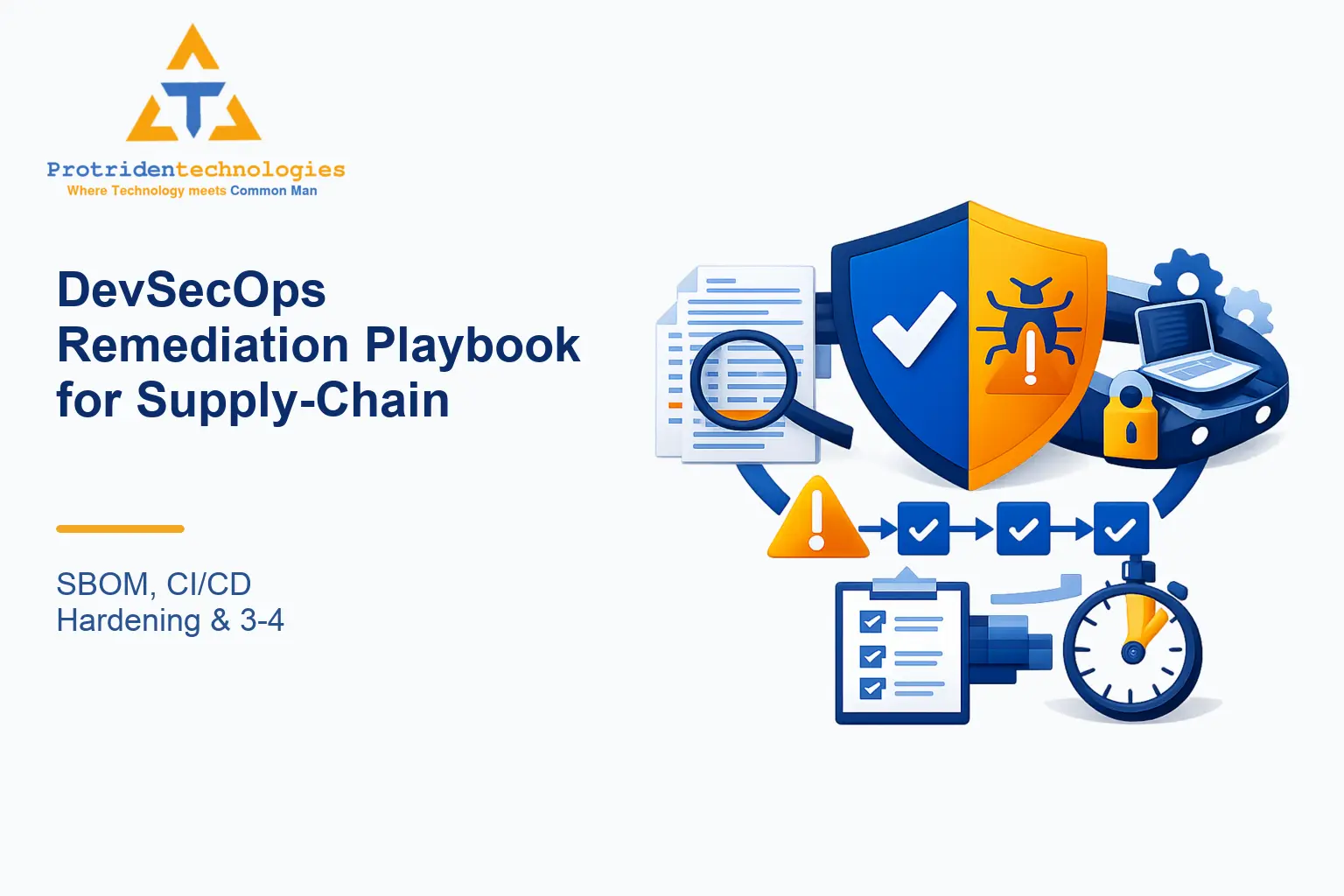 DevSecOps Remediation Playbook for Supply‑Chain Attacks: SBOM, CI/CD Hardening & 3–4 Week Sprint