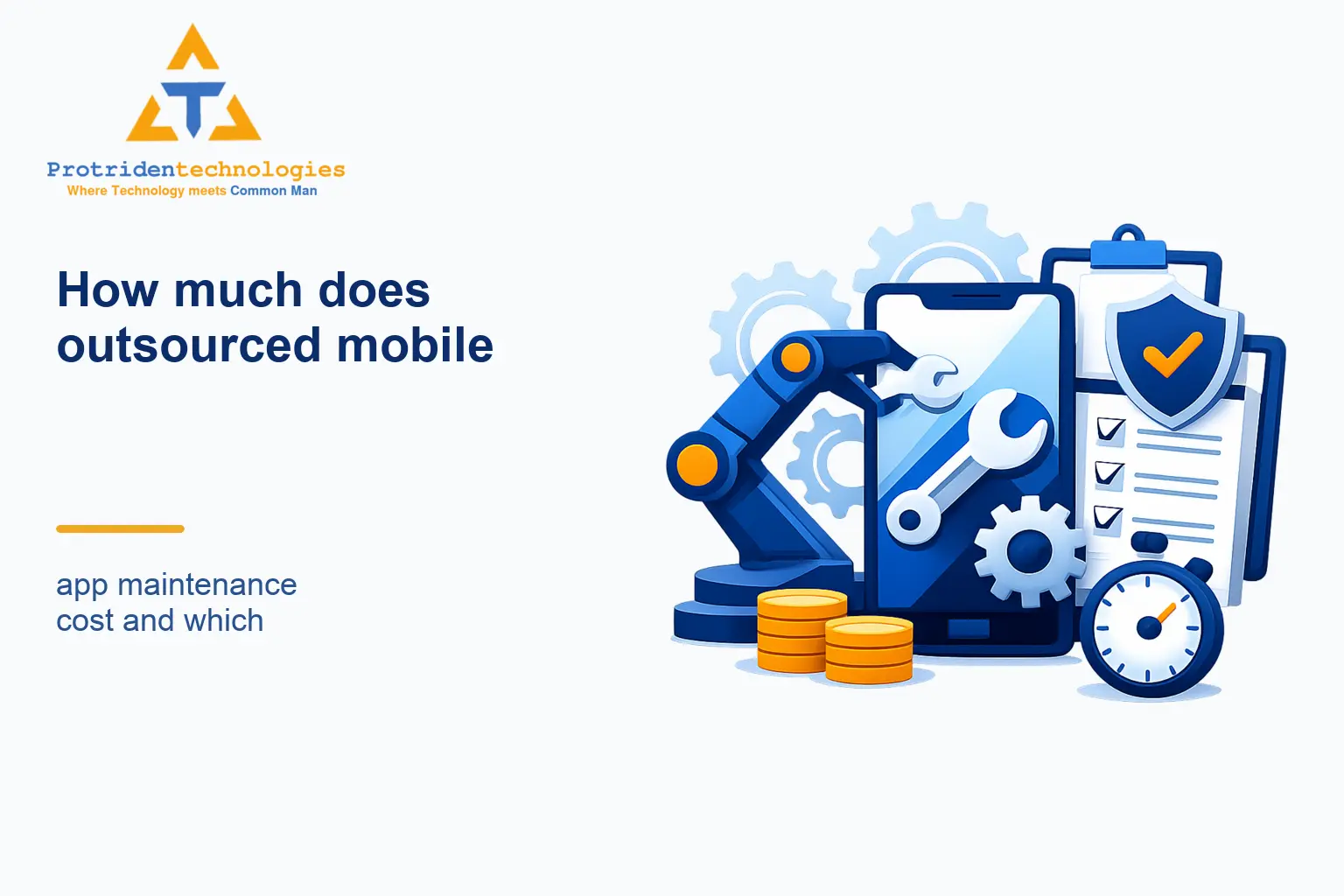 How much does outsourced mobile app maintenance cost and which SLA to buy