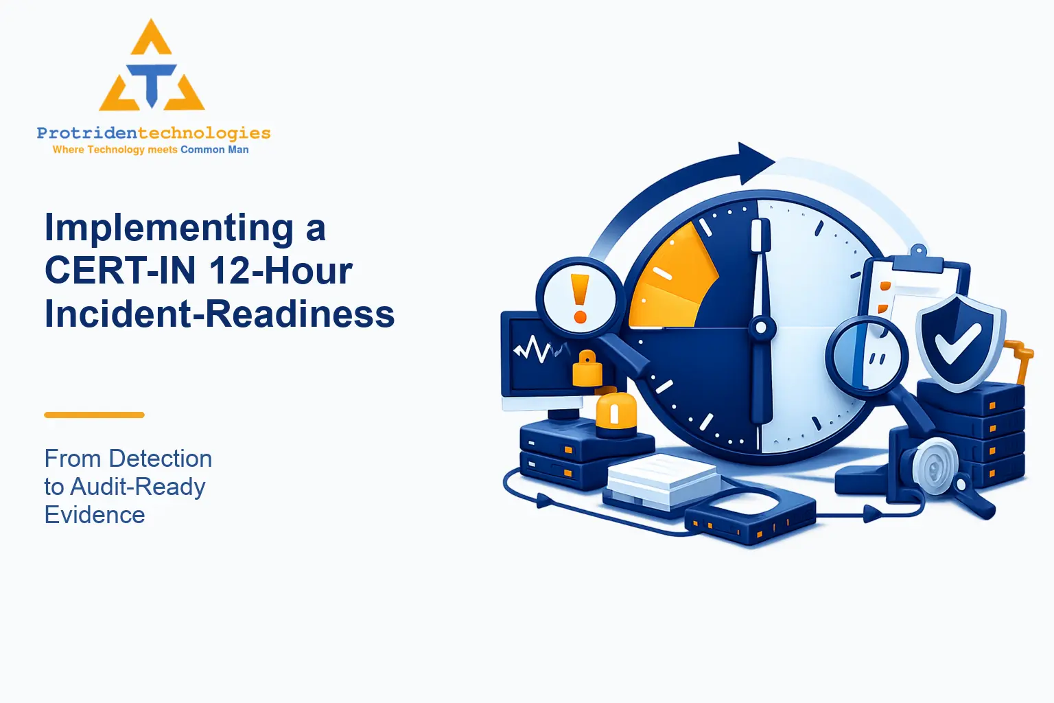 Implementing a CERT‑IN 12‑Hour Incident‑Readiness Playbook: From Detection to Audit‑Ready Evidence