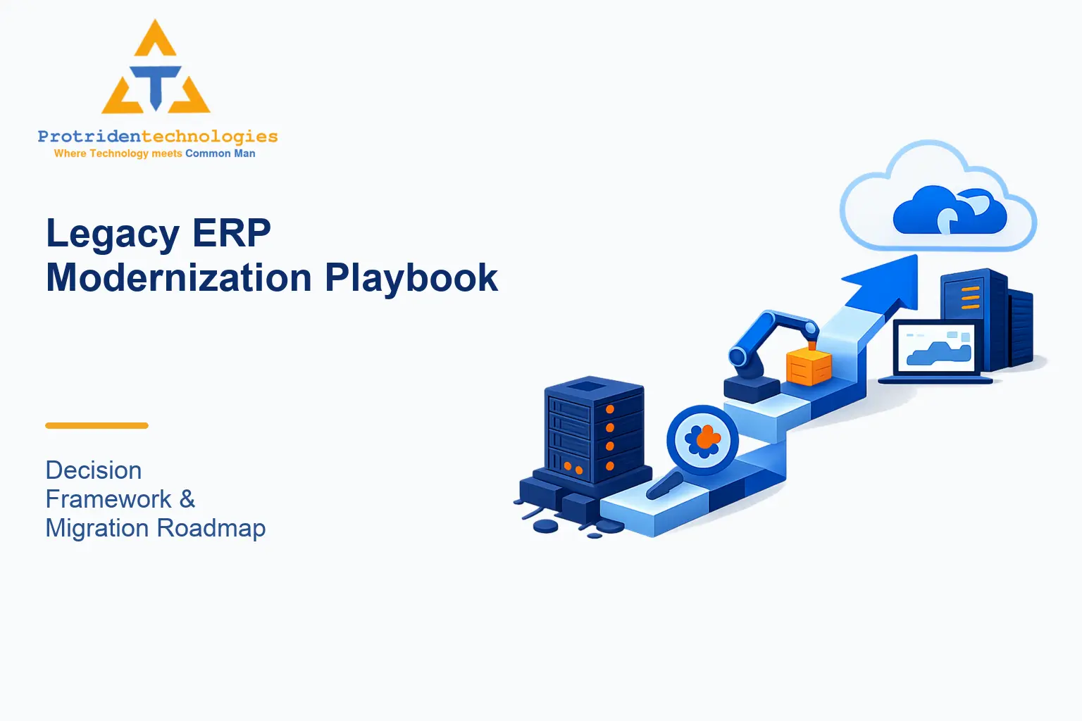 Legacy ERP Modernization Playbook: Decision Framework & Migration Roadmap