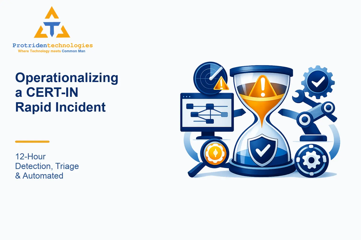 Operationalizing a CERT‑IN Rapid Incident Playbook: 12‑Hour Detection, Triage & Automated Remediatio