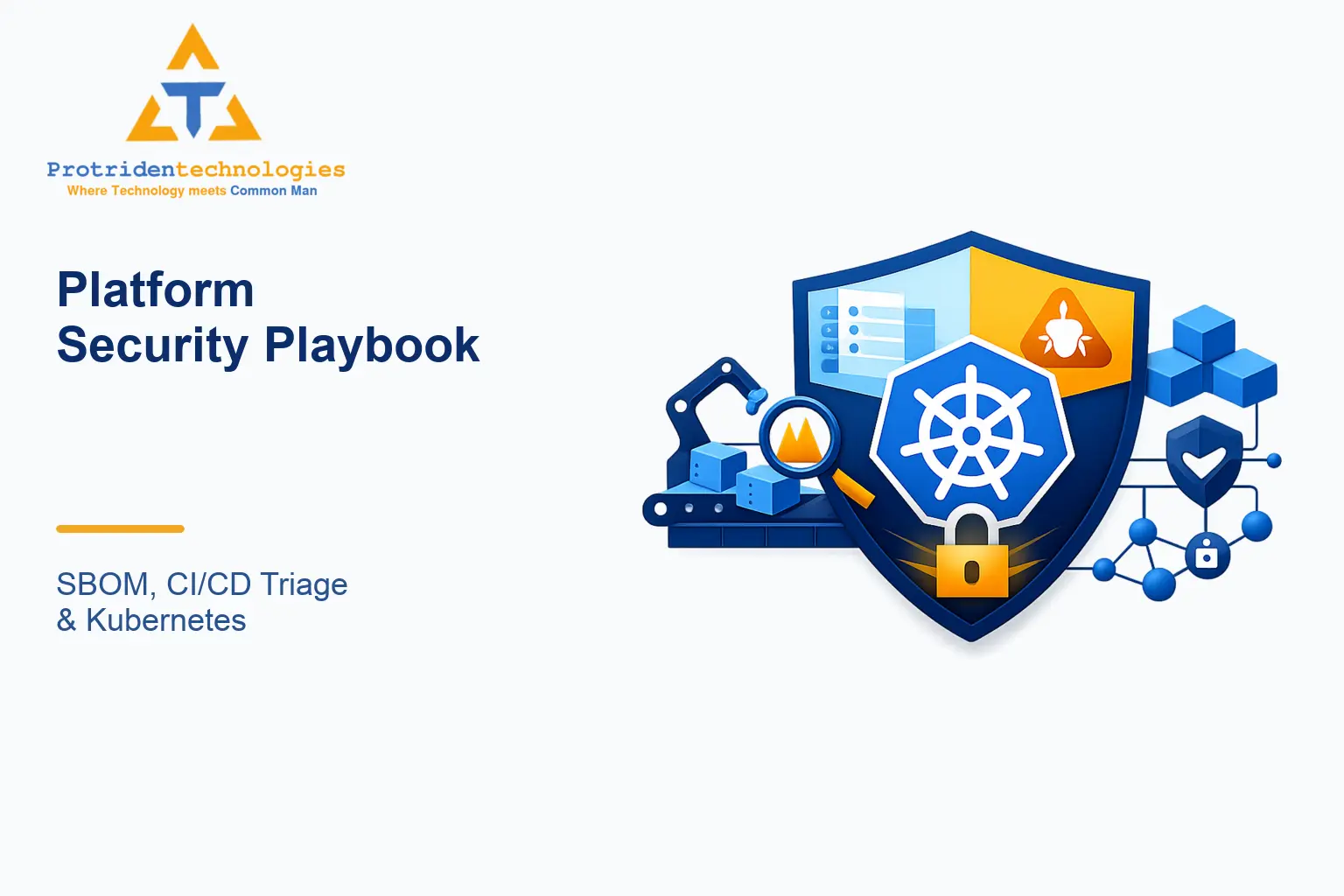 Platform Security Playbook: SBOM, CI/CD Triage & Kubernetes Runtime Controls
