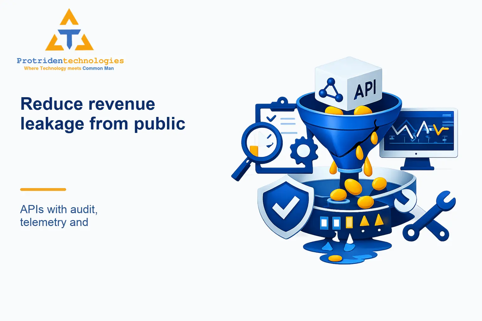 Reduce revenue leakage from public APIs with audit, telemetry and maintenance
