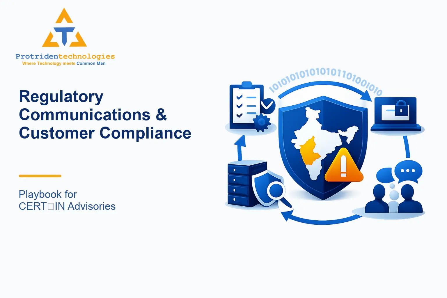Regulatory Communications & Customer Compliance Playbook for CERT‑IN Advisories