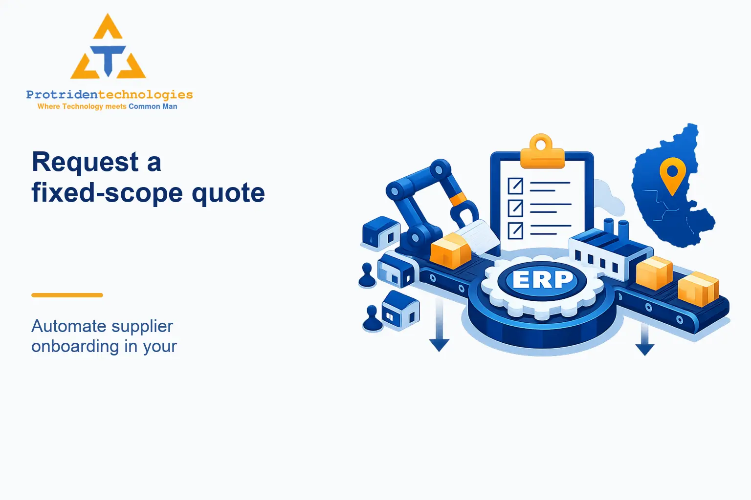 Request a fixed-scope quote: Automate supplier onboarding in your ERP (8–10 week)
