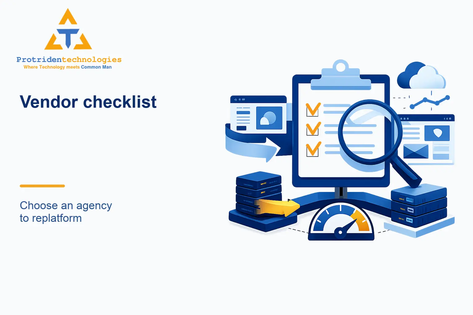 Vendor checklist: Choose an agency to replatform B2B product pages for technical buyers