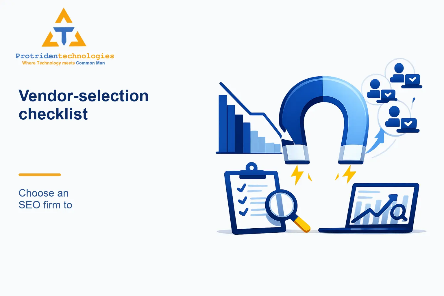 Vendor-selection checklist: Choose an SEO firm to recover B2B demo leads after ranking drops