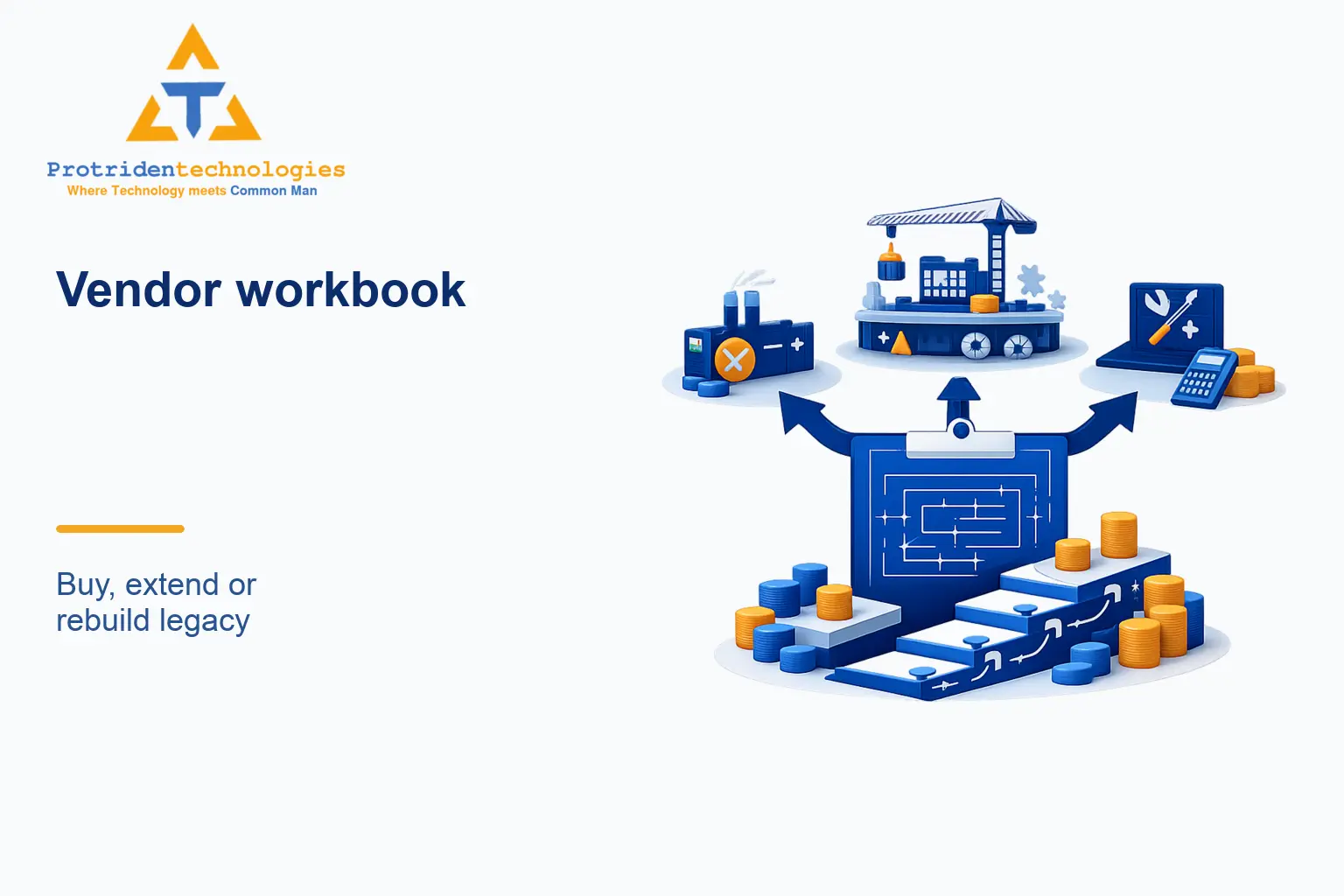 Vendor workbook: Buy, extend or rebuild legacy ERP — vendor scoring and phased cost model